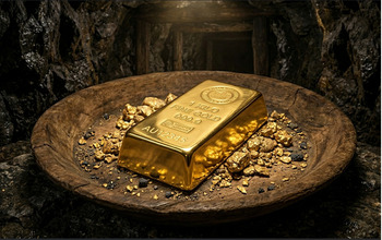 El precio del oro suele moverse a la contra de los tipos de interés y de la fortaleza del dólar